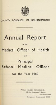 Cover of: [Report 1960]