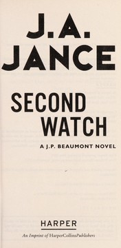 Cover of: Second watch by J. A. Jance, J. A. Jance