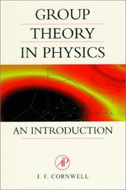 Group Theory in Physics, Volume 1 by John F. Cornwell