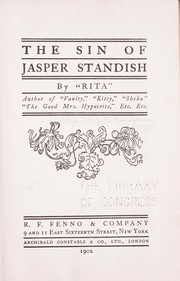 Cover of: The sin of Jasper Standish by Rita