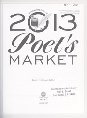 Cover of: 2013 poet's market