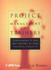 Cover of: Project Management for Trainers