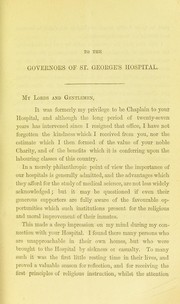 Cover of: "Sisterhood" nurses: a letter addressed to the governors of St. George's Hospital