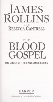 The blood Gospel by James Rollins