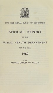 Cover of: [Report 1962]