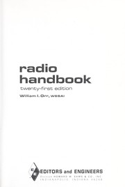 Cover of: Radio Handbook