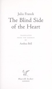 Cover of: The blind side of the heart