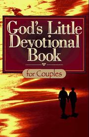 Cover of: God's little devotional book for couples.