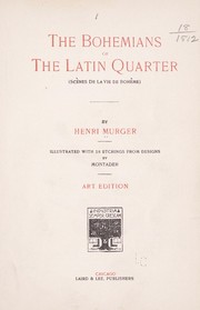 Cover of: The Bohemians of the Latin quarter