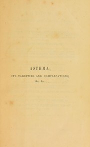 Cover of: Asthma | Francis Hopkins Ramadge