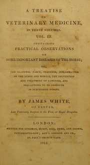 Cover of: A treatise on veterinary medicine