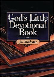 Cover of: God's Little Devotional for Students (God's Little Devotional Book Series)