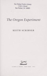Cover of: The Oregon experiment