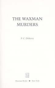 Cover of: The Waxman murders