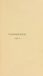 Cover of: Vandeleur, or, animal magnetism: a novel ... In three volumes