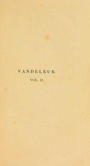 Cover of: Vandeleur, or, animal magnetism: a novel ... In three volumes