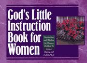 Cover of: God's little instruction book for women.