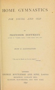 Cover of: Home gymnastics by Hoffmann (Professor)