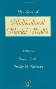 Cover of: Handbook of multicultural mental health: assessment and treatment of diverse populations