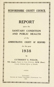 Cover of: [Report 1938]