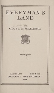 Cover of: Everyman's land by Charles Norris Williamson