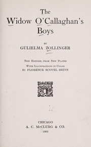 Cover of: The Widow O'Callaghan's boys