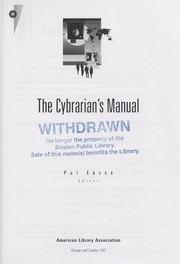 Cover of: The cybrarian's manual