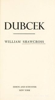 Cover of: Dubcek.