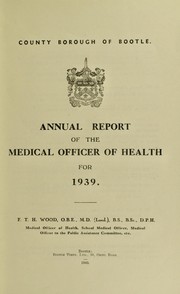 Cover of: [Report 1939]