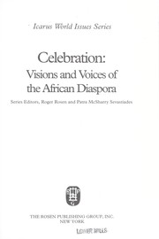 Cover of: Celebration : visions and voices of the African diaspora