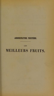 Les meilleurs fruits by M. P. de Mortillet