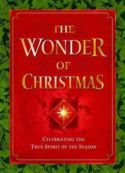 Cover of: The wonder of Christmas