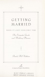 Cover of: Getting married when it