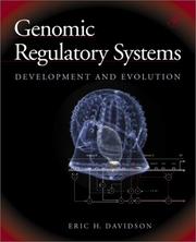Cover of: Genomic Regulatory Systems: Development and Evolution