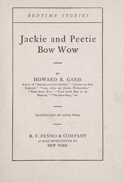 Cover of: Jackie and Peetie Bow Wow