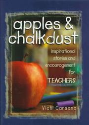 Cover of: Apples & chalkdust by Vicki Caruana