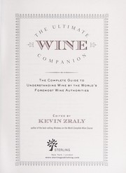 Cover of: The ultimate wine companion by Kevin Zraly