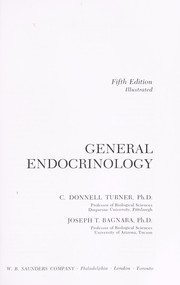 Introduction to general endocrinology by C. Donnell Turner