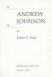 Cover of: Andrew Johnson.