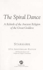Cover of: The spiral dance by Starhawk