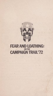 Cover of Fear and loathing on the campaign trail '72