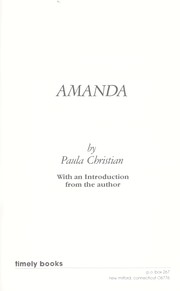 Cover of: Amanda by Paula Christian