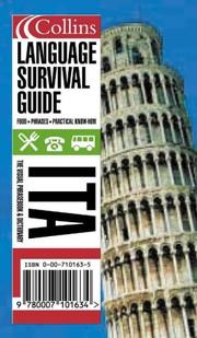 Front cover of Italy (Collins Language Survival Guide) by Unknown