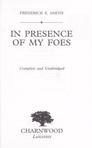 Cover of: In Presence of My Foes