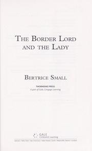 Cover of: The border lord and the lady by Bertrice Small