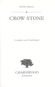 Cover of: Crow stone