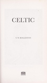 Cover of: Celtic by Thomas William Hazen Rolleston