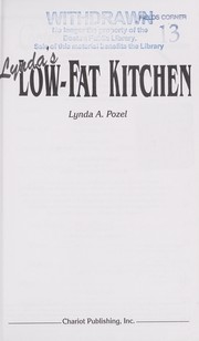 Lynda's low-fat kitchen by Lynda A. Pozel
