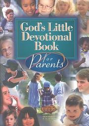 Cover of: God's little devotional book for parents.