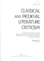 Cover of: Classical and medieval literature criticism by Jelena O. Krstovic